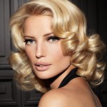 Прически на средние волосы в стиле ретро — фото новинки сезона