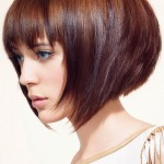 Фото модной стрижки на короткие волосы – каре-боб