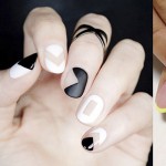 Варианты нового модного маникюра Negative Space