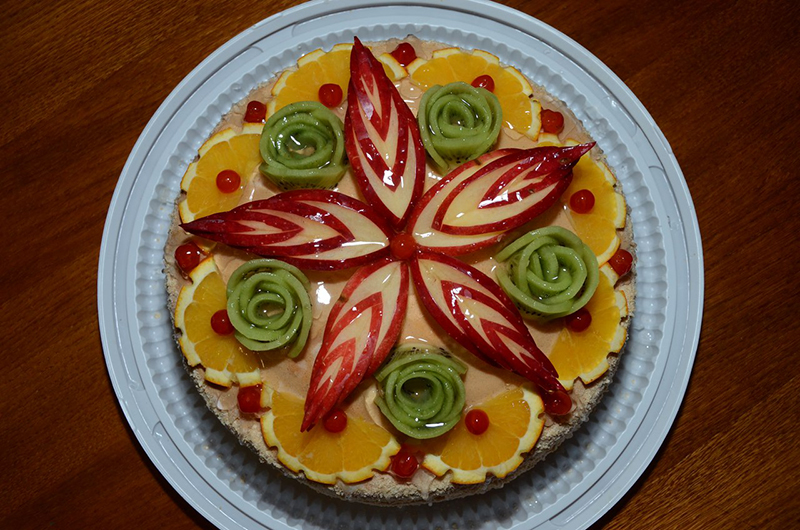 Украшение блюд своими руками- очень красиво.