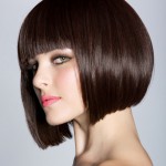 Короткиая классическая стрижка — каре.