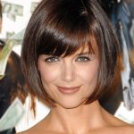 Классическое каре с челкой