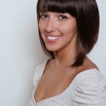 Классическое каре с челкой