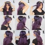 Вариант пятый – Полураспущенные волосы. Вариации – Half Updo