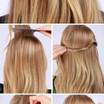 Вариант пятый – Полураспущенные волосы. Вариации – Half Updo