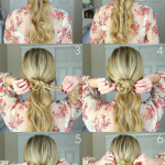 flower-embellished-ponytail-hairstyle-tutorial