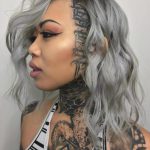 Женские стрижки с выбритым виском 3