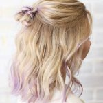 Прически пучок с мальвинкой 2017 15