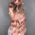 Прически пучок с мальвинкой 2017 16