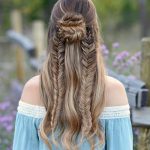 Прически пучок с мальвинкой 2017 2