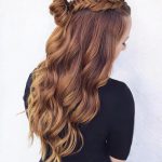 Прически пучок с мальвинкой 2017 4