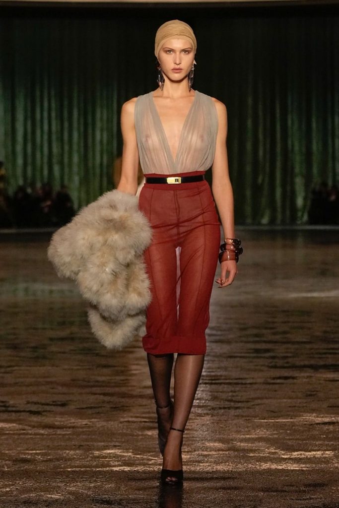 Saint Laurent осень-зима 2024/2025
