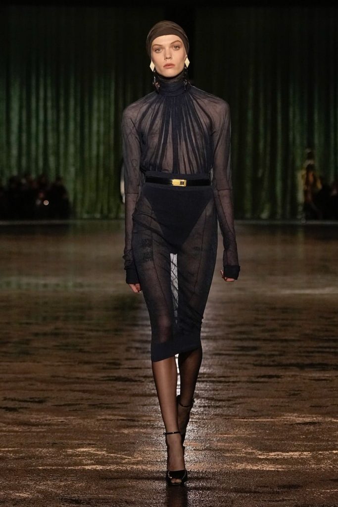 Saint Laurent осень-зима 2024/2025