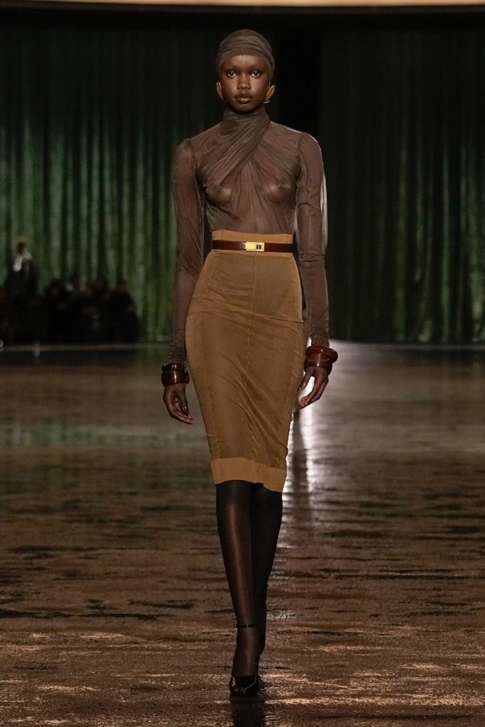 Saint Laurent осень-зима 2024/2025